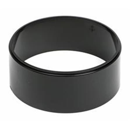 Track Usa 2 in. Air Cleaner Spacers; Black TR901858